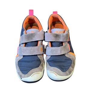 PLAE Kids Sneakers - Gray and Orange